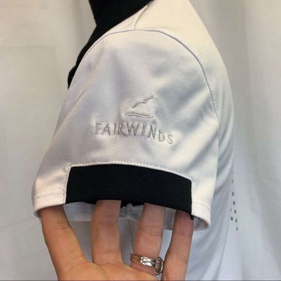 Callaway white button front collared golf shirt Sz S🇨🇦 - Picture 5 of 10